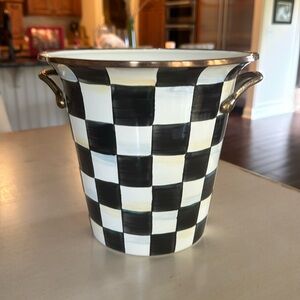 McKenzie-Childs wine chiller/ ice bucket